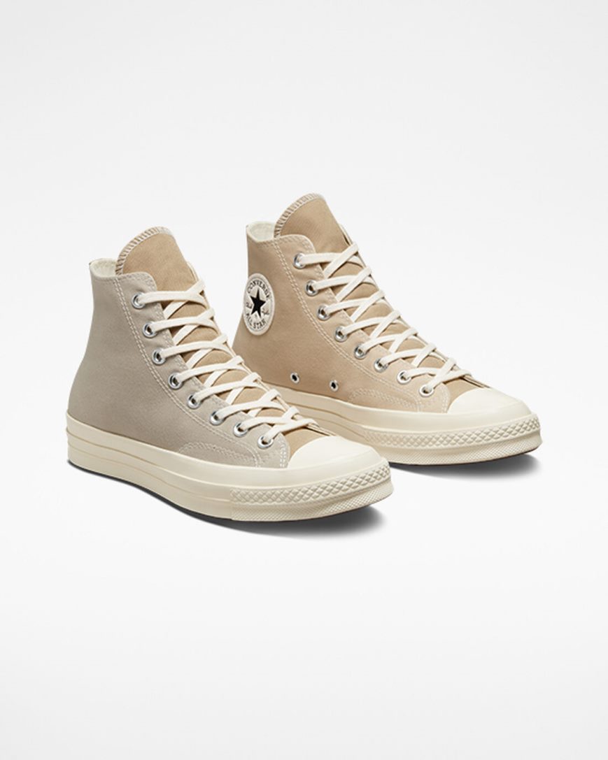 Women's Converse Chuck 70 Tri-Panel High Top Shoes Beige | AU 16589W